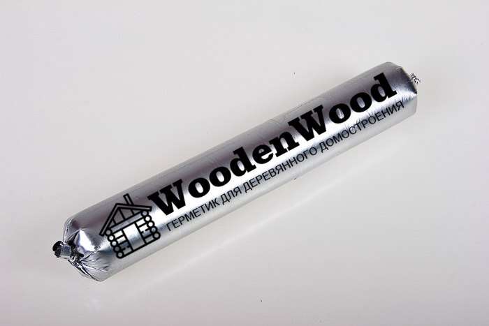 WoodenWood (теплый шов) РАСПРОДАЖА Профессиональный атмосферостойкий акриловый герметик «WoodenWood» для утепления деревянных домов по технологии «теплый шов» и и японских фиброцементных панелей